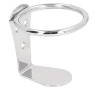 Portavasos de acero inoxidable | Portavasos protector de montaje en pared para barcos/caravanas/yates | portavasos de gran capacidad con pulido