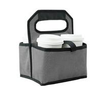 Portavasos, De Transporte De Bebidas Portátil, Portátil Para Tazas De Café Plegable De Viaje | Para Actividades Al Aire Libre Patios Verandas Jardines Senderismo Camping Picnic