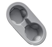 portavasos ensamblaje Soporte Botella Coche Accesorios Interiores Agua Traseros Repuesto Compatible con Tesla para Model Y Juniper 2025(Gray)