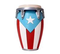 Portavasos estilo tambor con bandera de Puerto Rico, botella de agua, multiusos, a prueba de fugas, aislado, para exteriores