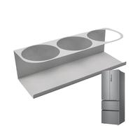 Portavasos Magnético - Montaje Lateral, Portavasos Magnético, Organizador Magnético Para Frigorífico, Estantes Magnéticos Para Organizador De Cocina | Estante Lateral Para Organizar Las