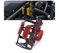 Portavasos Motocicleta para Piaggio X9 Evolution 250 2005 2006 2007, Ajustable Portavasos Manillar de Motocicleta, Moto Soporte Botella Agua Accesorios,Red