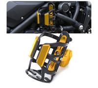 Portavasos Motocicleta para Piaggio X9 Evolution 500 2005 2006 2007, Ajustable Portavasos Manillar de Motocicleta, Moto Soporte Botella Agua Accesorios,Yellow