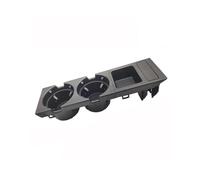 Portavasos para Auto para 3 para Serie para E46 323i 318I 1998-2006 Consola Central Fibra Carbono Negra Coche Soporte Vasos Soporte Botellas Bebidas Soporte Vasos Agua para Coche(Black)
