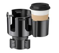 Portavasos para coche, antideslizante, adaptador para tazas, a prueba de sacudidas, expansor para automóviles con inserto ajustable, extensor de tazas para smartphone, vaso, paraguas, tazas de café