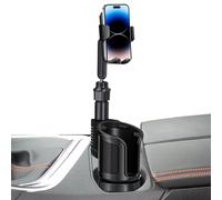 Portavasos para Coche | Expansor De Botella 2 En 1 con Soporte para Móvil - Portavasos para Coche con Rotación De 360 Grados,para Automóvil, Camión Y Viajes Diarios