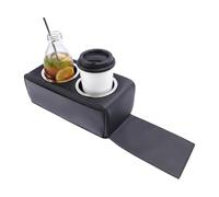 Portavasos para Coche | Portaobjetos De Cuero Moderno,Portavasos para Coche Y Organizador De Almacenamiento para Sofá,para Teléfono Móvil Mando A Distancia Botella De Agua SUV RV Sedán