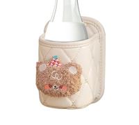 Portavasos para coche | Soporte para botella de puerta de coche con diseño de oso - Organizador de almacenamiento con clip para aventura al aire libre, largo viaje por carretera, eventos deportivos