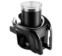 Portavasos para coche, soporte para teléfono 2 en 1, a prueba de golpes, clip de ventilación a prueba de golpes, soporte de botella para SUV, RV, sedán, vehículos automotrices, soportes interiores