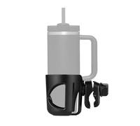 Portavasos para Cochecito Compatible con Stanley Quencher H2.0 (Modelos de 30 oz y 40 oz / 887 ml y 1,18 L), también Compatible con Stanley IceFlow (20 oz y 30 oz / 591 ml y 887 ml) - Negro
