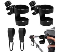 Portavasos para Cochecito, Sujetavasos para Padres para Silla de Paseo, Ganchos Carro Bebe, Soporte para Bebidas para Cochecito de Bebé, Accesorio Universal para Bicicletas, Carrito Bebe,Scooters