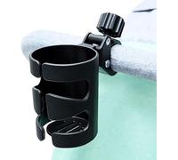 Portavasos para cochecitos de niños,Portavasos universal para bicicleta,Rotación de 360 grados, portabotellas portavasos de agua para carritos bicicletas de montaña,Silla de ruedas bicicleta portacafé