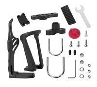 Portavasos para moto Atv | Portabotellas antirrobo para bicicleta, accesorio con rotación de trescientos sesenta grados y montaje sin perforación para bicicletas, cochecitos y sillas de ruedas