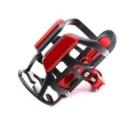 Portavasos Para Motocicleta Para Moto Guzzi V85TT GT8V, Diámetro De Parachoques: 15-33 Mm Portavasos(Rojo)