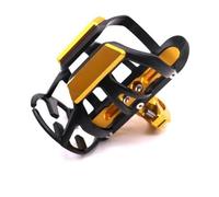 Portavasos Para Motocicleta Para ZONTES 150D 150M 368G/M/E/K/D, Diámetro De Parachoques: 18-33 Mm Portavasos(Oro)