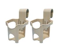 Portavasos para piscina - Cesta de almacenamiento con borde de piscina | Organizador Colgable y Desmontable Set de 2 para botella de cerveza y vino Comida
