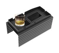 Portavasos para Sofá - Silicona Individual 43x34x4cm Antiderrame | Organizador de de sofá con Bandeja extraíble, Uso a la Hora de refrigerios, Almacenamiento Remoto, Accesorio para Mirar t