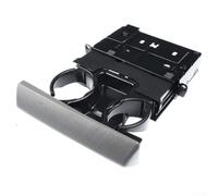 Portavasos para tablero de instrumentos para camiones Ford F-Series Super Duty 2005 a 2007 F-250 F-350 F-450 F-550 con compatibilidad AAD 5C3Z-2504810-AAF (gris)