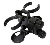 Portavasos plegable para cochecito de bebé con ranura para teléfono, diseño 3 en 1 para bebidas y bebidas, fácil instalación, carrito de bebé, soporte plegable para bebidas