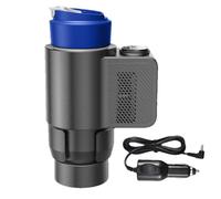 Portavasos refrigerante calefactor para auto | Soporte de taza inteligente doble función 2 en 1 calentador de bebidas y refrigerador compacto para conductores de oficina en casa viajes coche