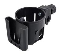 Portavasos Walker, portavasos y teléfono 2 en 1, Uso Ajustable y Antideslizante para Scooters, Bicicletas cochecitos, Silla de Ruedas, Negro, Silla de Ruedas