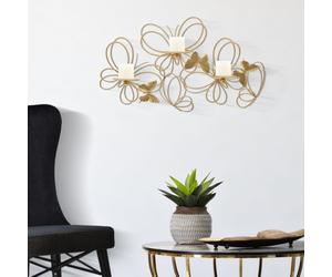 PORTAVELA DE PARED MARIPOSAS