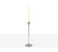PORTAVELA LISO METAL PLATEADO