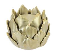 Portavelas 'alcachofa' de cerámica para Vela de Pilar, candelabro, decoración Dorada, para Corona de Adviento, Coronas, Coronas, decoración de Mesa, piñas, nenúfares, Loto, Objeto Decorativo, Regalo