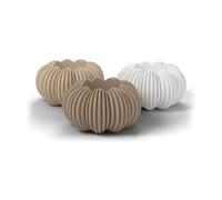 Portavelas Calabaza, Juego de 3, 4,6 cm, PLA, impresión 3D, para Velas LED