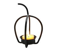 Portavelas Calabaza, Portavelas con Forma de Calabaza Hueca, Soporte Decorativo para Velas en Porche Mesa Recepción de Hotel Banquete Fiesta