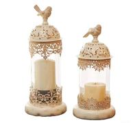 Portavelas con diseño único desmontable para cenas a la luz de las velas, proporcionando un apoyo estable para velas en bodas, fiestas y eventos en casa (pequeño negro)