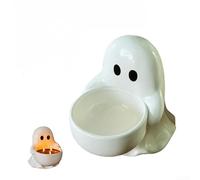 Portavelas con figuras de dibujos animados candelabro decorativo para fiesta de Halloween, material de resina, creando un ambiente espeluznante y juguetón