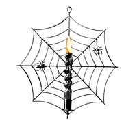 Portavelas de cena - Portavelas gótico de pie para Halloween, soporte de calabaza, soporte gótico para pared de vacaciones, dormitorio, festival, pasillo, interior, hogar