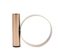 Portavelas de Metal, Candlestick Holder 2 Pieces Pendulum Multicolor Home Living Dining Bedroom Ornament(Pink)