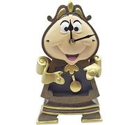 Portavelas Portavelas Reloj La Bella Y La Bestia Portavelas For Mesas Boda, Adorno Navideño Reloj Despertador Adorno Retro Decoración Hogar Colección Adorno Resina (Color : Cogsworth Clock)