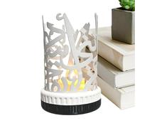 Portavelas de Oriente Medio - Candelabro decorativo árabe | Portavelas de mesa - para sala de estar, chimenea, patio, jardín, boda, fiesta, comedor, meditación, espacio de relajación