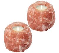 Portavelas de Sal del Himalaya 700gr-1kg Pack 2 Unidades
