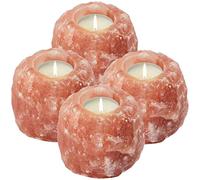 Portavelas de Sal del Himalaya 700gr-1kg Pack de 4 Unidades