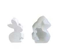 Portavelas de silicona, material duradero resistente al calor para decoración del hogar de Pascua, celebraciones de vacaciones, centro de mesa y decoración de fiestas, decoración artesanal hecha a