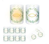 Portavelas Decoracion Velas Mesa, Decoración de Cumpleaños Adecuado la Familia Amigos Celebraciones Boda Invitados Bautizo Comunión Fiesta, 8 Piezas