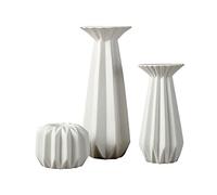 Portavelas Decorativos Centro de Mesa Decoración Candelabro Blanco Hogar Romántico Portavelas Adornos cerámica para Fiestas