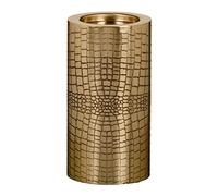 Portavelas Dorado Metal 12 x 12 x 23 cm