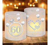 Portavelas para Decoración de Mesa, Decoración de Mesa de Fiesta, para Velas de Té o Velas-20