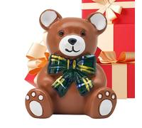 Portavelas para decoración de tartas, adorable de resina, bonito soporte para velas de pastel de animales, para fotografía, hogar, escuela, aula, niños, adolescentes, preescolares, padres