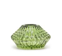 Portavelas reversible con diseño de flor para cena / vela de té - Jardín de Jade