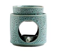 Portavelas - Vela de cerámica para velas de té, quemador de cera de cerámica, calentador de cera de té, portavelas, difusor de cera, portavelas para cumpleaños, bodas