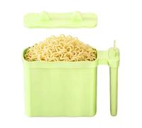 Portavivande Per Di Noodles Istantanei,19x15x5 Cm Lavaggio Con Coperchio - Utilizzo Convenien Per Noodles Istantanei Design Orecchie Di Gatto Con Coperchio, Scolo, Porta Forchetta E Manico - Per