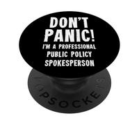 Portavoz de Políticas Públicas PopSockets PopGrip Adhesivo