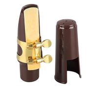 Portavoz de Saxofón Alto, Accesorios de Reemplazo de Instrumentos de Tapa de Saxo (Coffee)