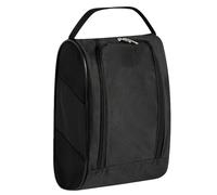Portazapatos de golf, bolsas de transporte de zapatos con cremallera con ventilación | Bolsas de transporte transpirables para calcetines, camisetas, pelotas de golf para mujeres y hombres, Black
